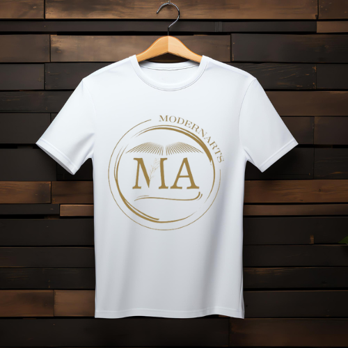 Black printed t-shirt main image 1