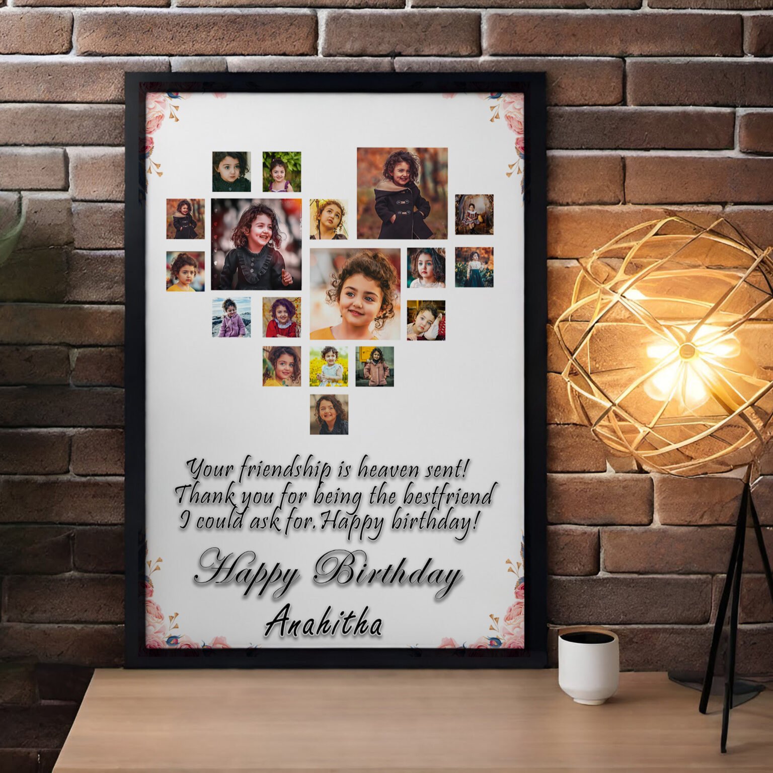 Birthday photo Frame