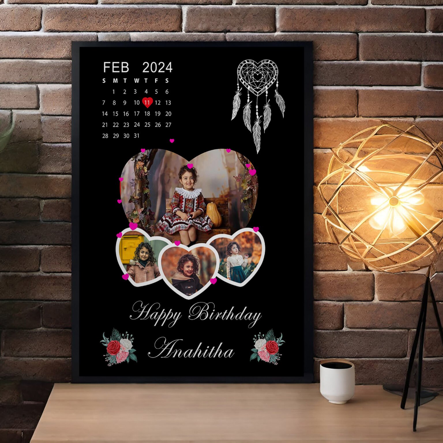 Birthday photo Frame